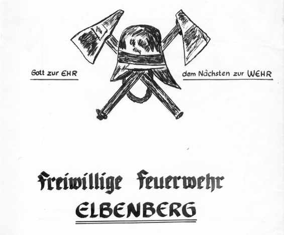 1966 00 00 Feuerwehrwappen anl. Zusammenlegung von Wehr Elben und Elberberg