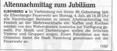 1994 06 16 Hinweis auf Altennachmittag anl. Feuerwehrverbandstag