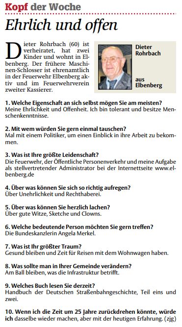 2007 11 20 Kopf der Woche Dieter Rohrbach