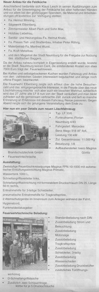 2013 06 13 Bericht in NBG. Nachrichten Großer Tag für Elbenberger Feuerwehr2